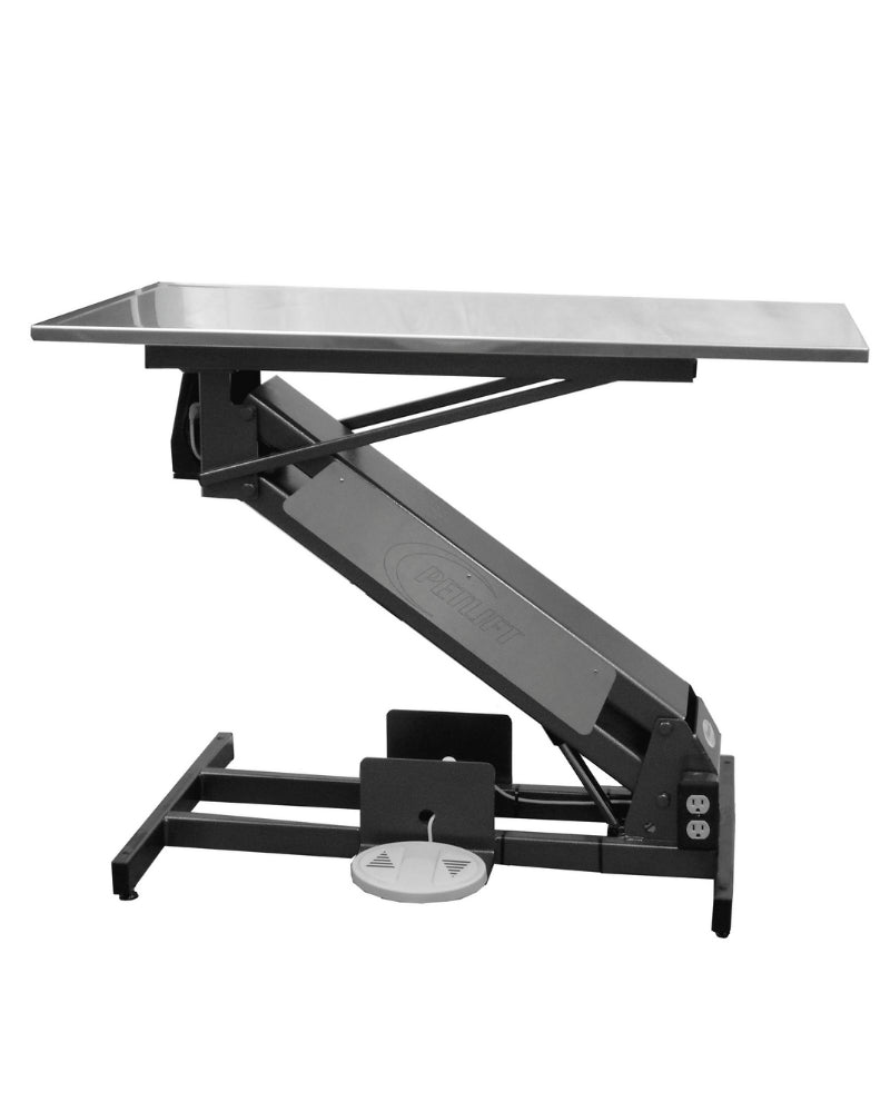 Petlift LowMax Veterinary Exam Electric Lift Table with 58-inch Stainless Top