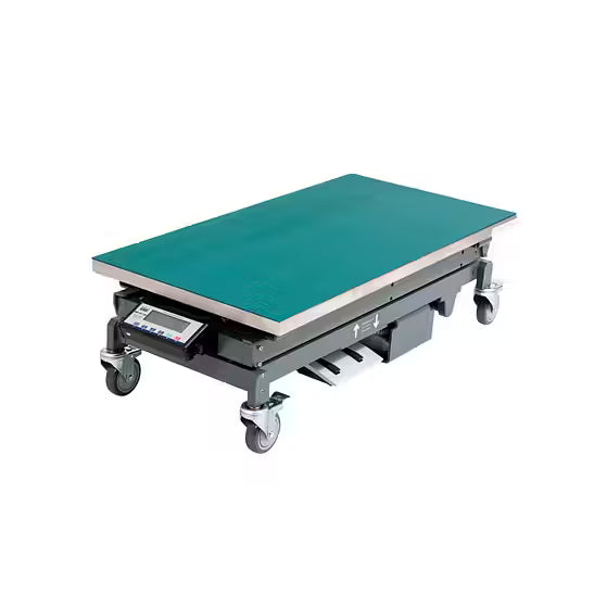 Scissor Veterinary Exam Table with Integrated Scale — alternate view