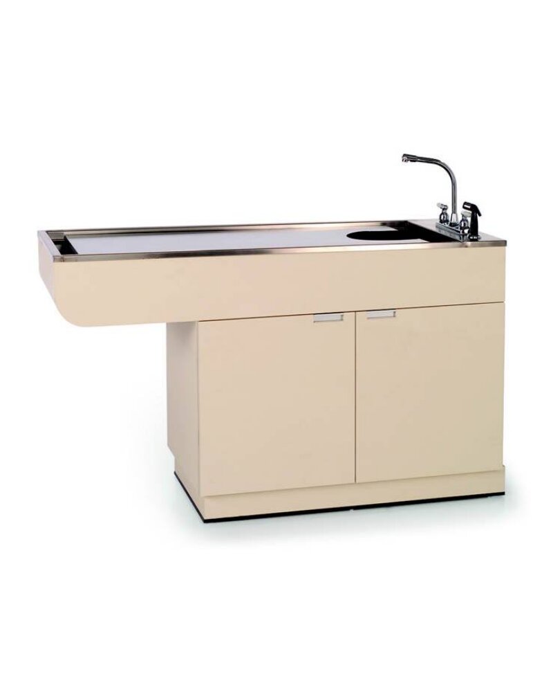 Petlift Veterinary 60in Wet Table Cabinet with Knee Space