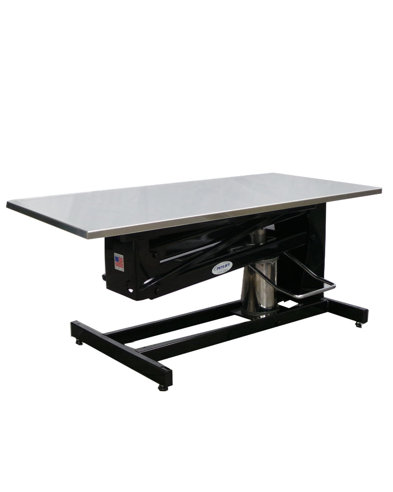 Economy Stainless Veterinary Exam Table with Hydraulic Lift