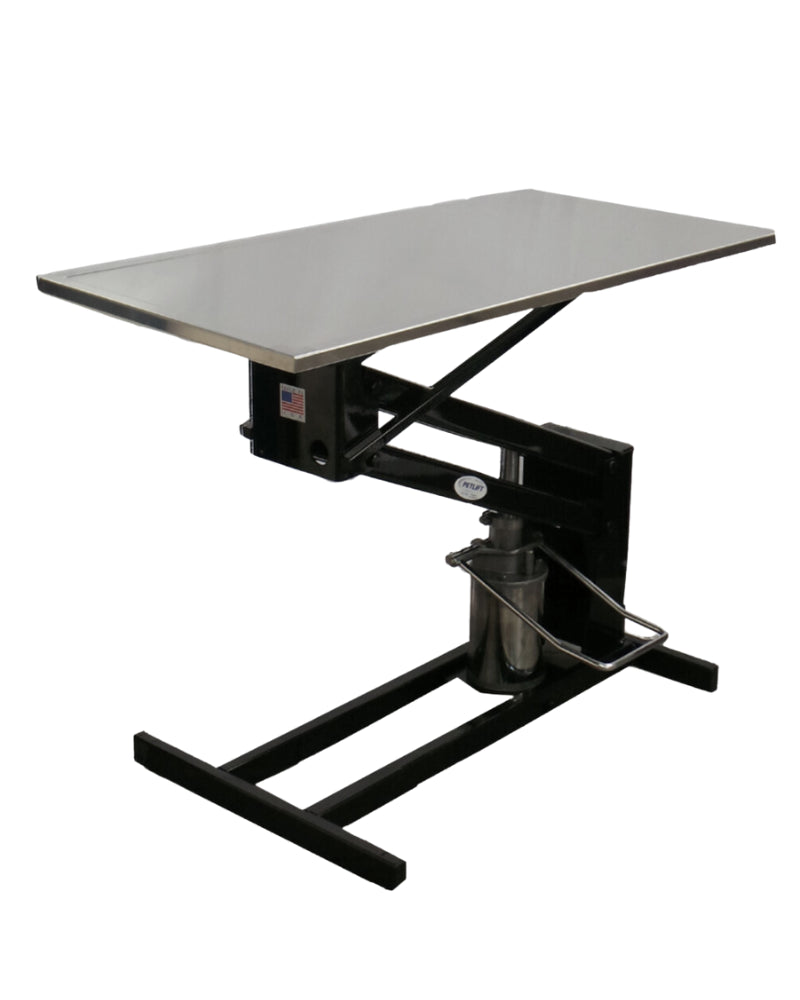 Economy Stainless Veterinary Exam Table with Hydraulic Lift