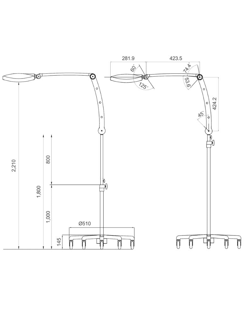 Luxor 100 Series Procedure & Exam Lights