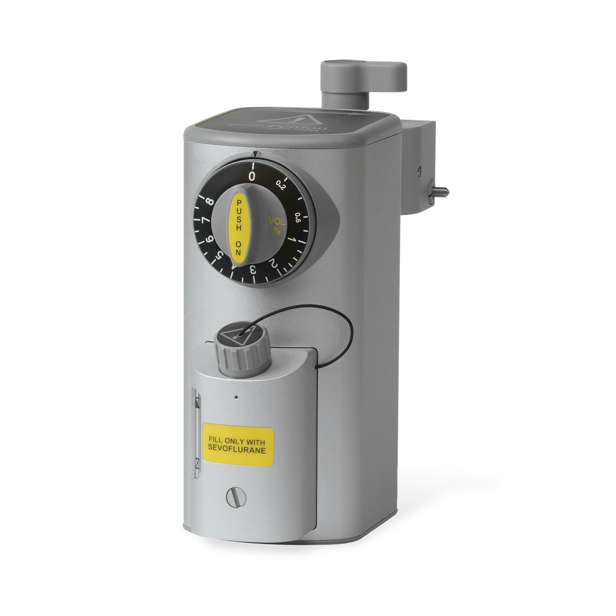 Penlon Sigma Delta sevoflurane vaporizer; representative configuration