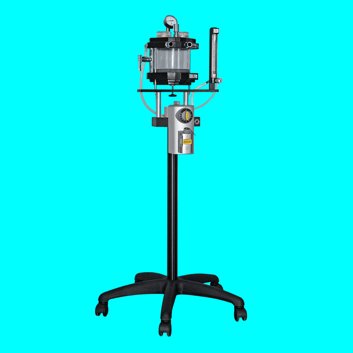 Premier XP veterinary anesthesia machine with rolling stand