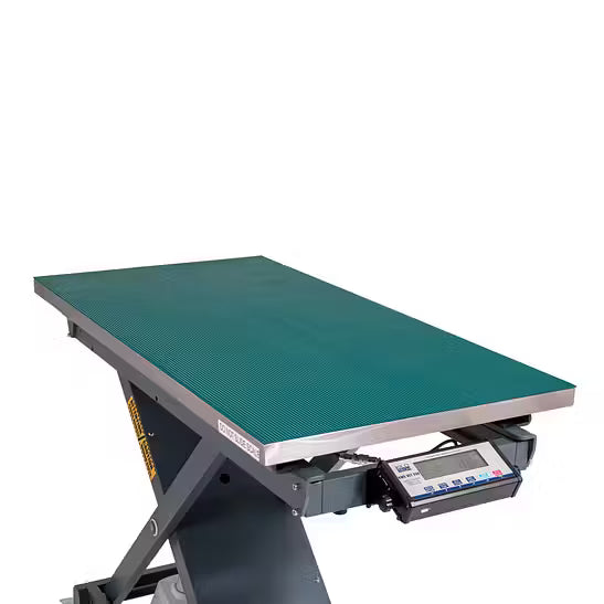 Scissor Veterinary Exam Table with Integrated Scale — alternate view
