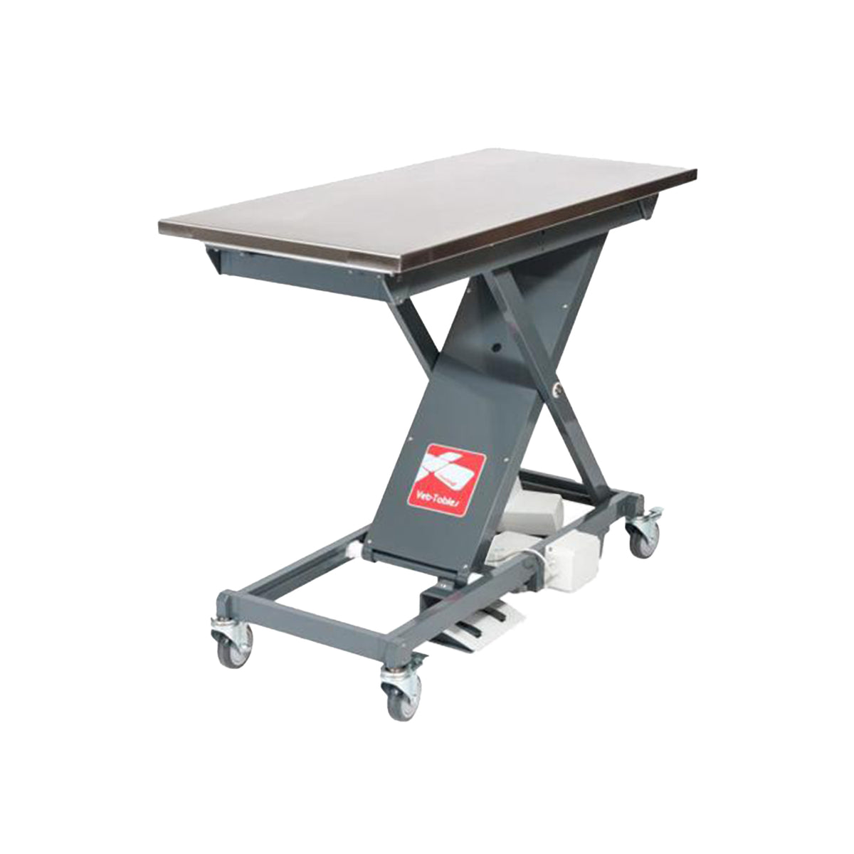 5-Foot Mobile Scissor Veterinary Exam Table