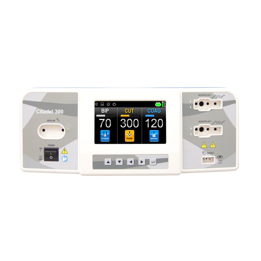 Citadel 300 Touchscreen Veterinary Electrosurgical Generator — front view