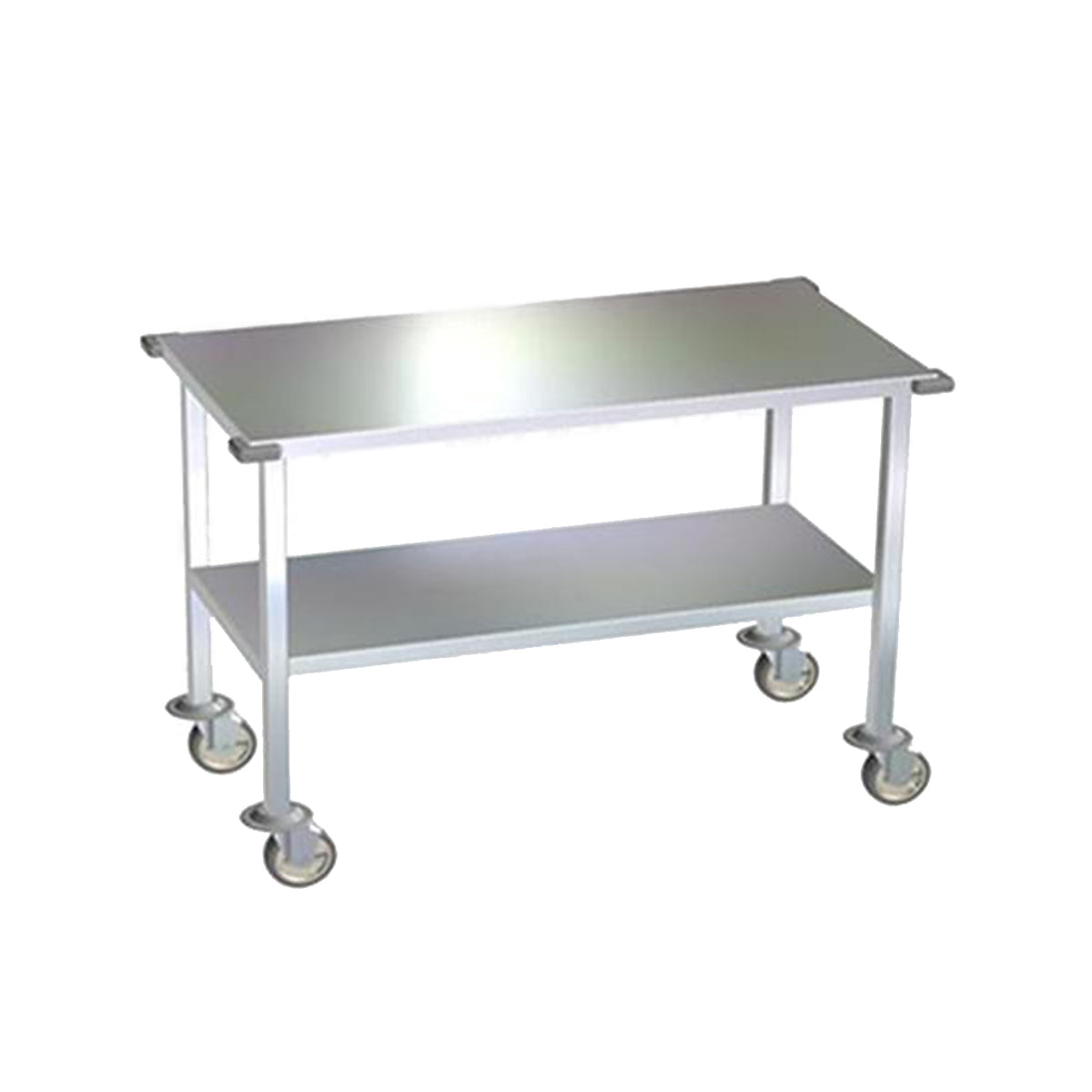 Stainless steel mobile gurney