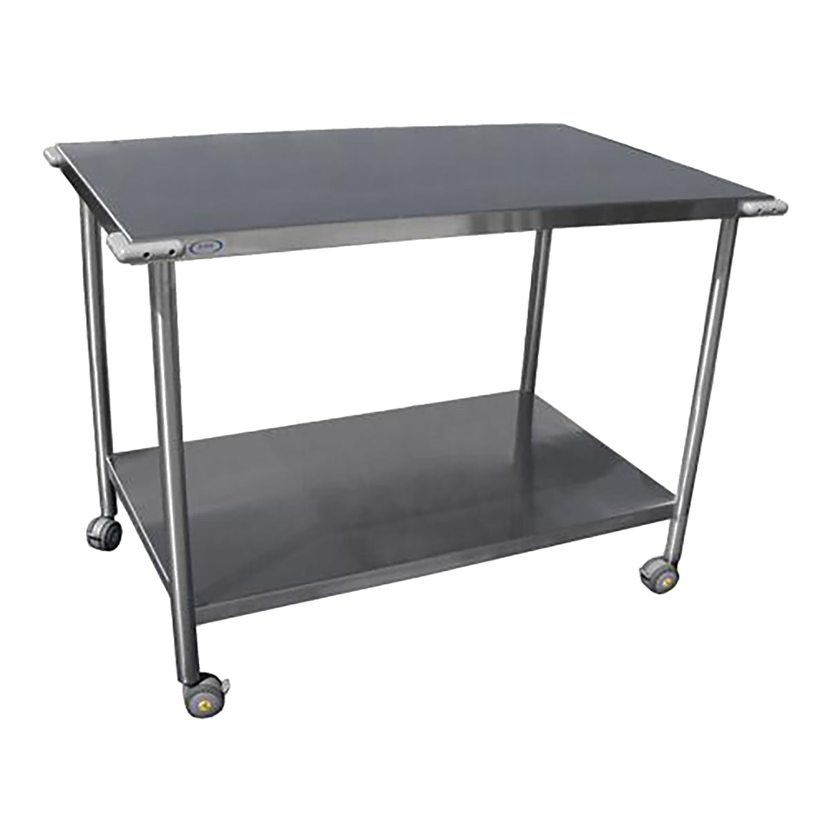 48-inch MRI-compatible stainless steel gurney