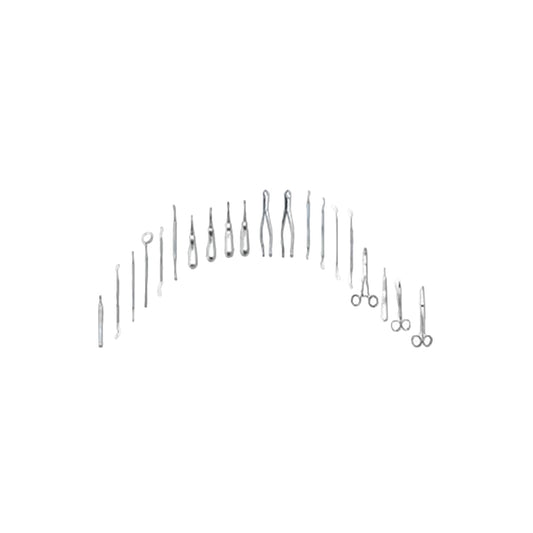 All-in-One Veterinary Dental Instrument Set — 20 Pieces — Midline Stainless Steel; representative set image